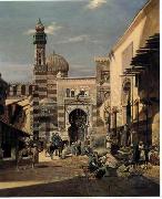 Arab or Arabic people and life. Orientalism oil paintings 558 unknow artist
